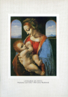 Купить книгу Да Винчи, Леонардо - Мадонна с младенцем (Мадонна Литта). Открытка