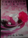 Christian Lacroix - Arts de la Table.