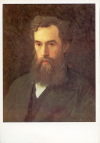 Купить книгу Крамской, И. Н. - Портрет П. М. Третьякова (1832-1898), основателя галереи, 1876. Открытка