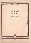 Купить книгу Бизе, Ж. - Сюиты №1, 2 из музыки к драме А. Доде 'Арлезианка'. Переложение для фортепиано